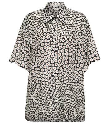 Chemise en soie à fleurs | Stella McCartney