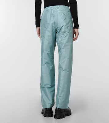 Pantalon ample en soie | Prada