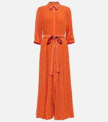 Robe chemise Andy en coton et soie | Gabriela Hearst