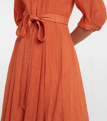 Robe chemise Andy en coton et soie | Gabriela Hearst