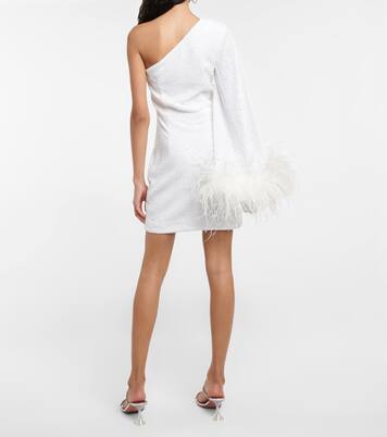 Robe Davina à plumes | Rebecca Vallance