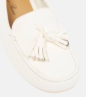 Dot Sole leather moccasins | Loro Piana