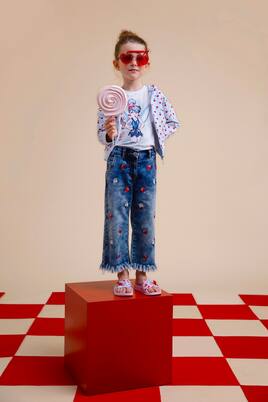 x Disney® cotton-blend T-shirt | Monnalisa