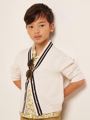 Corbin wool and cotton cardigan | Bonpoint