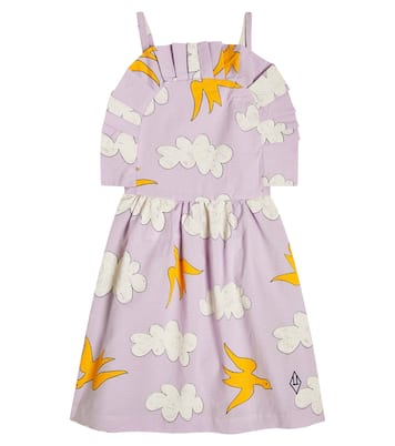 Dragonfly printed cotton dress | The Animals Observatory