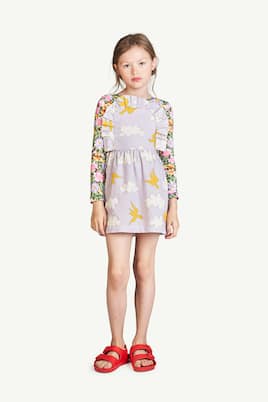 Dragonfly printed cotton dress | The Animals Observatory