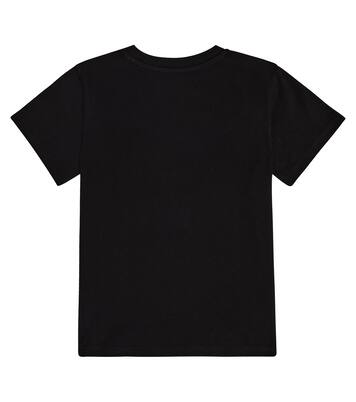 Logo cotton jersey T-shirt | Balmain Kids