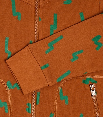 Kapuzenjacke aus Baumwoll-Jersey | Stella McCartney Kids