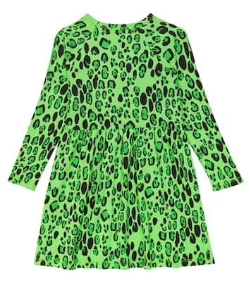 Robe en coton à motif léopard | Mini Rodini