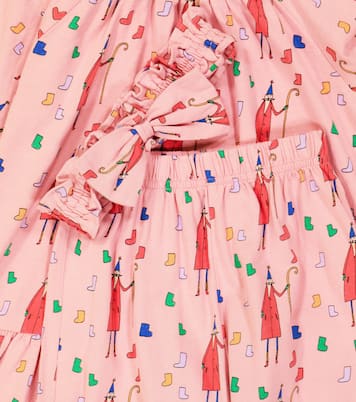 Santa printed cotton pajamas | Jellymallow