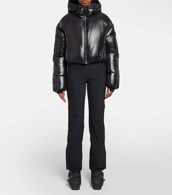 Daisy cropped down ski jacket | Aztech Mountain