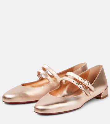 Mary-Jane-Ballerinas Sweet Jane aus Leder | Christian Louboutin