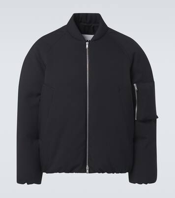 Oversize-Daunenjacke aus Gabardine | Jil Sander