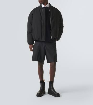Oversize-Daunenjacke aus Gabardine | Jil Sander