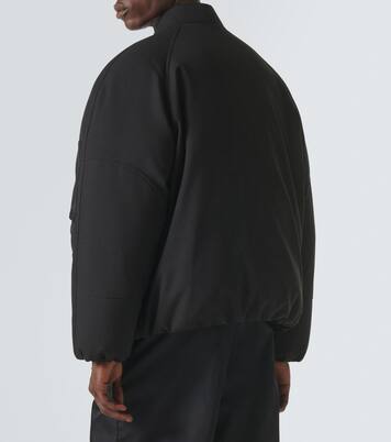 Oversize-Daunenjacke aus Gabardine | Jil Sander