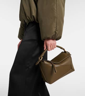 Tote Bag Puzzle Edge Small aus Leder | Loewe