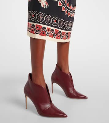 Loren leather ankle boots | Malone Souliers