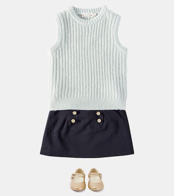 Gaia wool and cashmere-blend sweater vest | Bonpoint