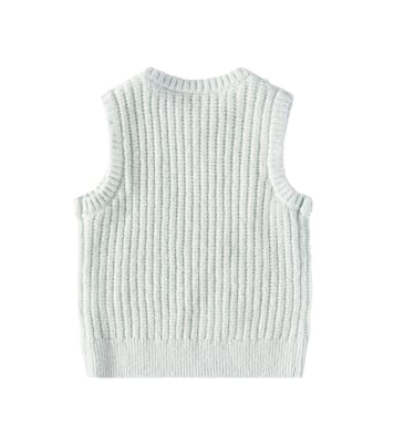 Gaia wool and cashmere-blend sweater vest | Bonpoint