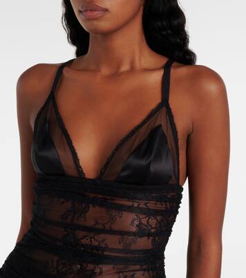 Robe midi en dentelle | Dolce&Gabbana