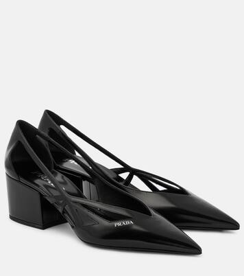 Pumps 55 aus Leder | Prada