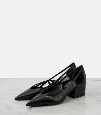 Pumps 55 aus Leder | Prada