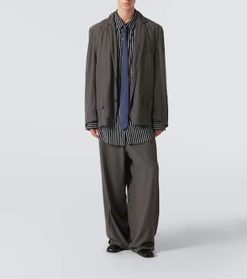 Pantalon ample rayé | Balenciaga