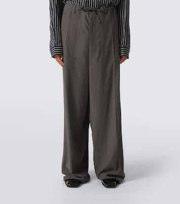 Pantalon ample rayé | Balenciaga