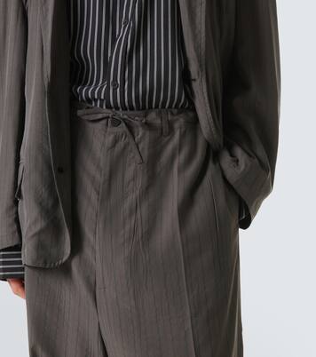 Pantalon ample rayé | Balenciaga