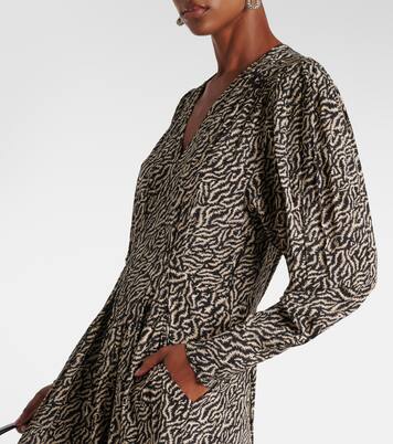 Robe longue Vonick imprimée | Marant Etoile