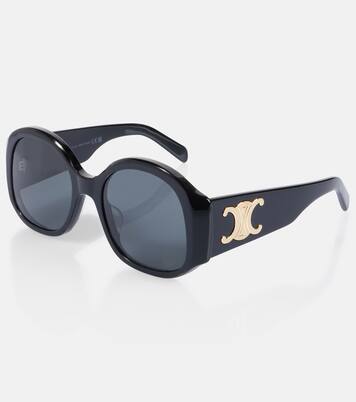 Maxi Triomphe round sunglasses | Celine Eyewear