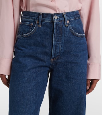 High-Rise Wide-Leg Jeans Dame Jean No Cuff | Agolde
