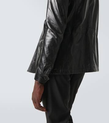 Leather field jacket | Tom Ford