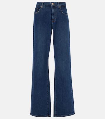 High-Rise Straight Jeans | 7 For All Mankind