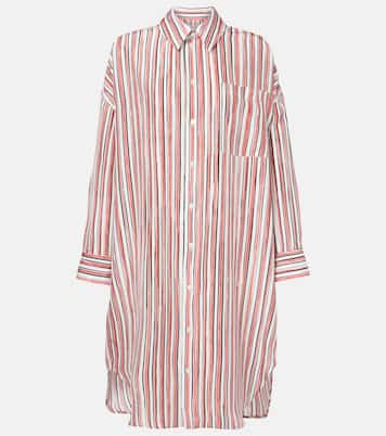 Hemdblusenkleid aus Seide | Bottega Veneta