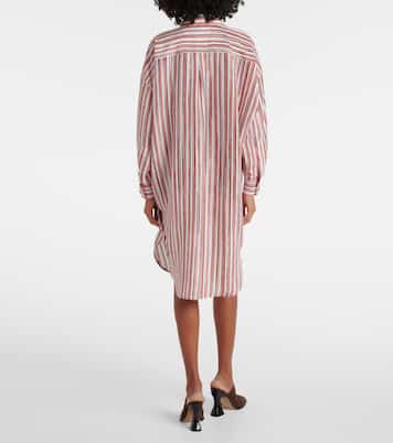 Hemdblusenkleid aus Seide | Bottega Veneta