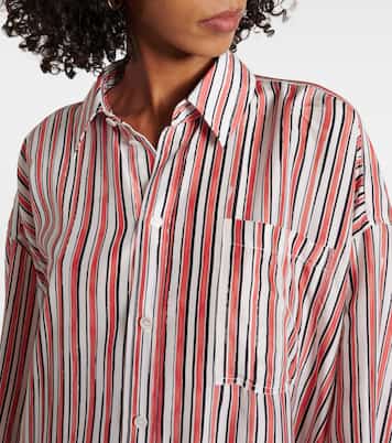 Hemdblusenkleid aus Seide | Bottega Veneta