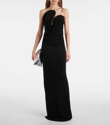 Robe midi asymétrique | Christopher Esber