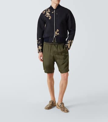 شورت Metallic | Dries Van Noten