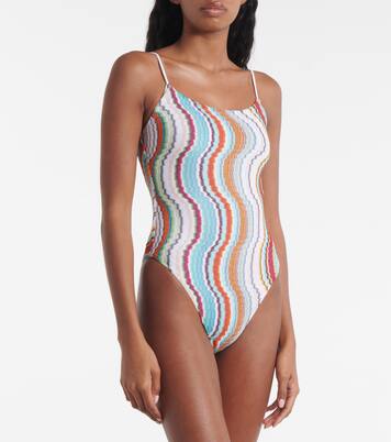 Badeanzug aus Häkelstrick | Missoni