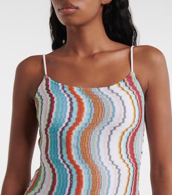 Badeanzug aus Häkelstrick | Missoni