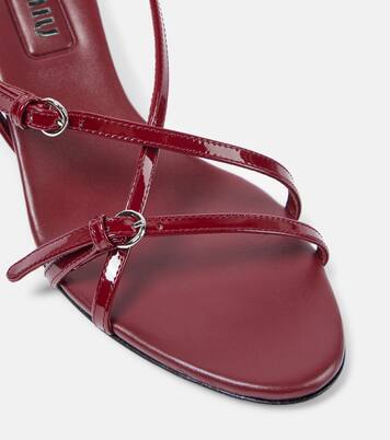 Sandalen 55 aus Lackleder | Miu Miu