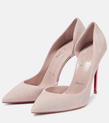 Pumps Iriza 100 in suede | Christian Louboutin