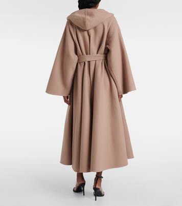 Wool and cashmere wrap coat | Alaïa