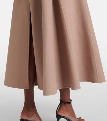 Wool and cashmere wrap coat | Alaïa