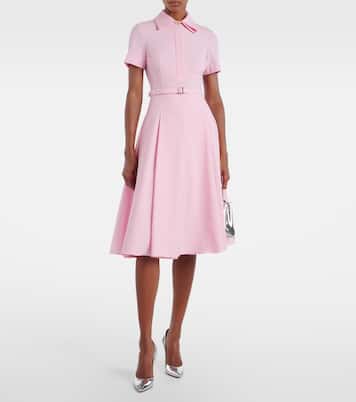 Abito midi Iwona con cintura | Emilia Wickstead