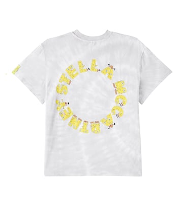 x SpongeBob SquarePants cotton jersey T-shirt | Stella McCartney Kids