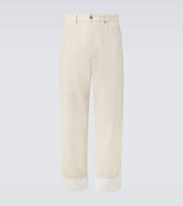 Jeans anchos con parche | Bottega Veneta