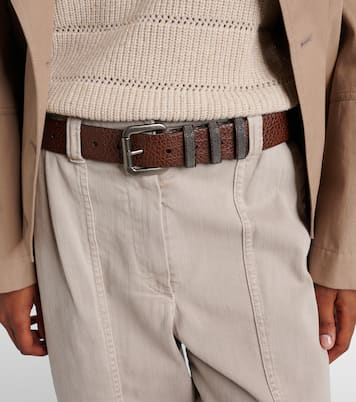 Gürtel Monili aus Leder | Brunello Cucinelli