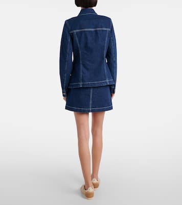 Alfie denim jacket | Veronica Beard